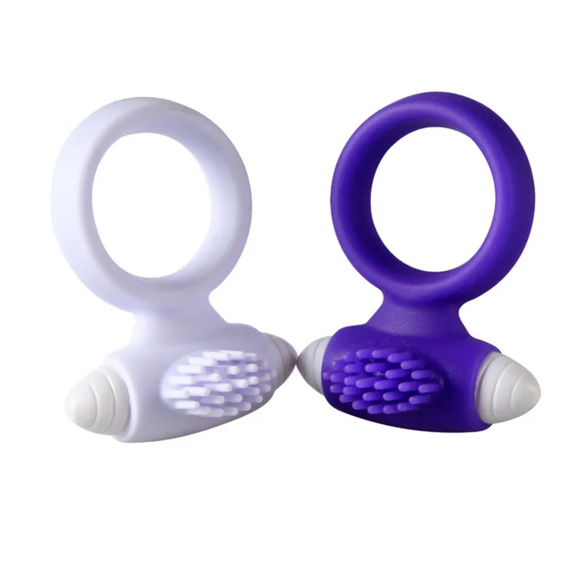 Горячая Распродажа кольцо для задержки клитора вибрирующее мужское с задержкой