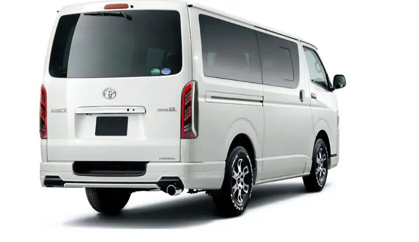 2 шт. передний бампер автомобиля taillamp для Toyota Hiace хвост светильник светодиодный 2005