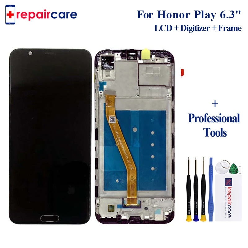 

6.3''For Huawei Honor Play LCD Display + Touch Screen Sensor Digitizer Assembly Screen Replacement For Huawei Honor Play lcd