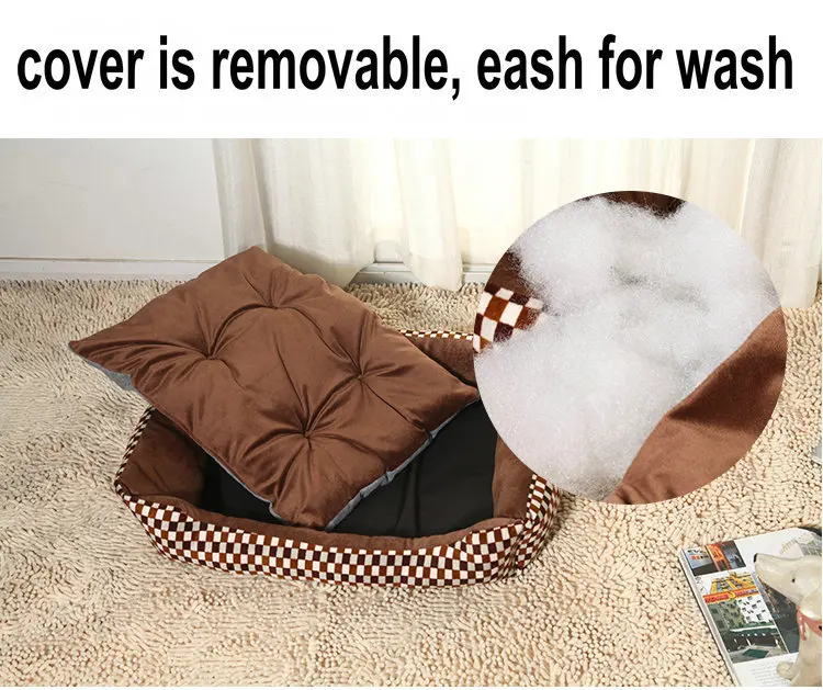 Новинка 2015 высокое качество легкая очистка большая/большая кровать для собак