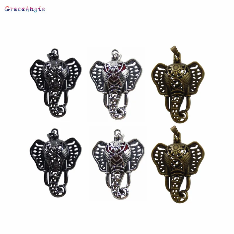 GraceAngie 3 шт. полый узор DIY ювелирные изделия ожерелье эфирное масло ароматерапия