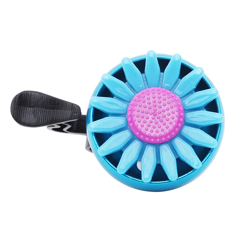 Bicycle Bell Bike Flower Ring Horn Bells Handlebar Ultra-loud Crisp Alarm Horns Metal Useful Safety | Спорт и развлечения