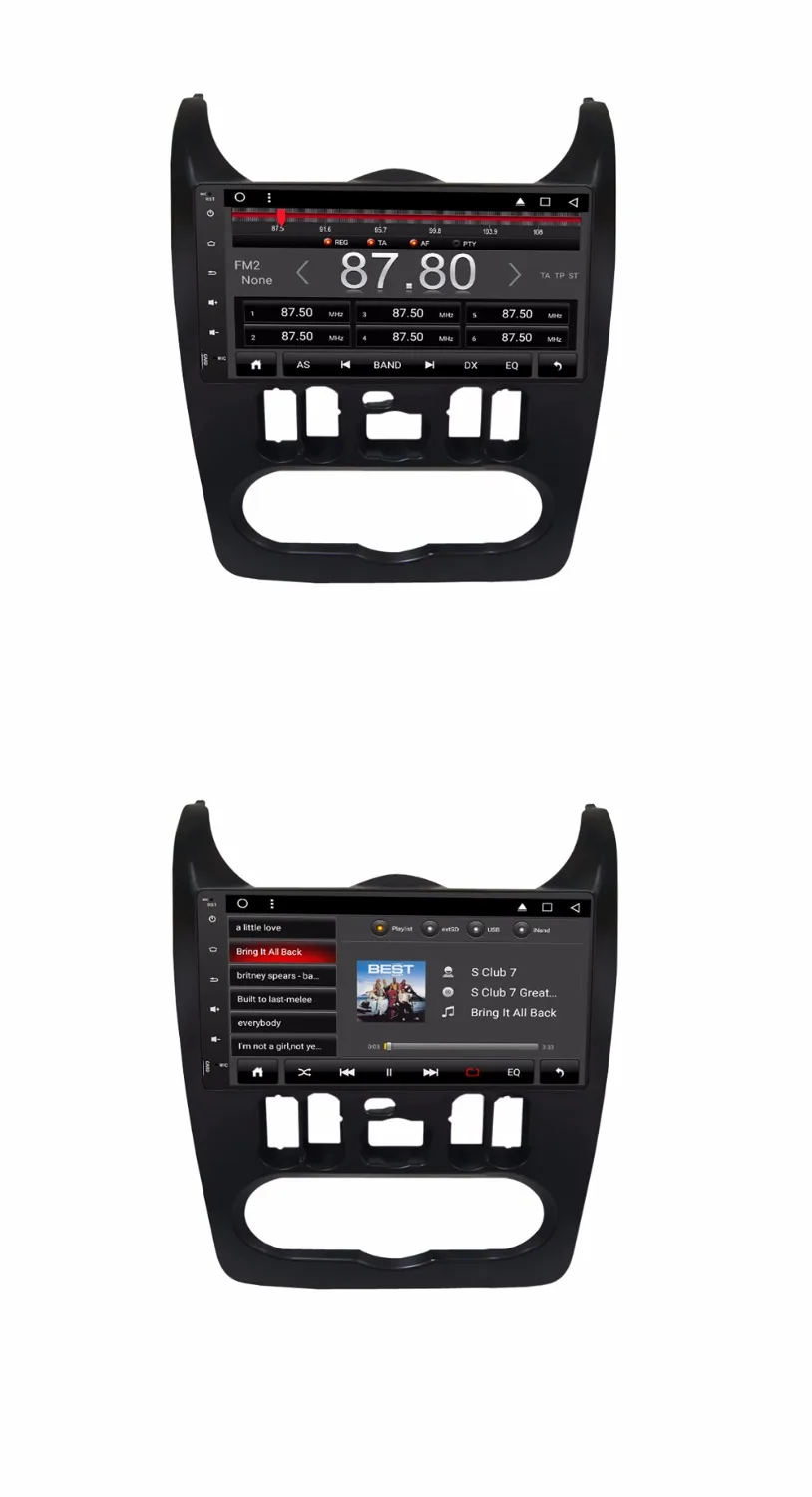 Android 8,1 Автомобильный dvd стерео плеер gps ГЛОНАСС навигация Мультимедиа для Renault Duster/Logan/Sandero головное устройство авто радио видео