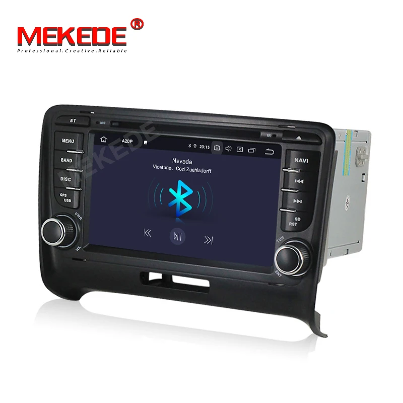 Автомобильный dvd плеер MEKEDE IPS 2 din Android 9 0 радио стерео GPS навигация для Audi TT MK2 2006 2012