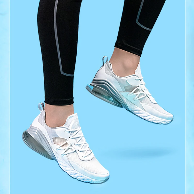 ONEMIX Men Running Shoes Breathable Mesh Walking Sneakers Comfortable Sports Shoes Air Cushion Athletic Outdoor Jogging Shoes