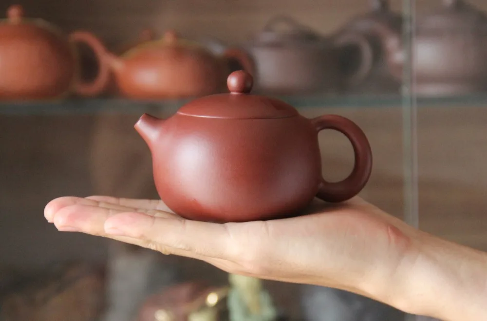 

200ml Zhuni Da Hong Pao Tea Pot Chinese Tea Set Yixing Teapot [Bonus 3 Cups] Chinese Tea Ceremony Famous Handmade Gift Packaging