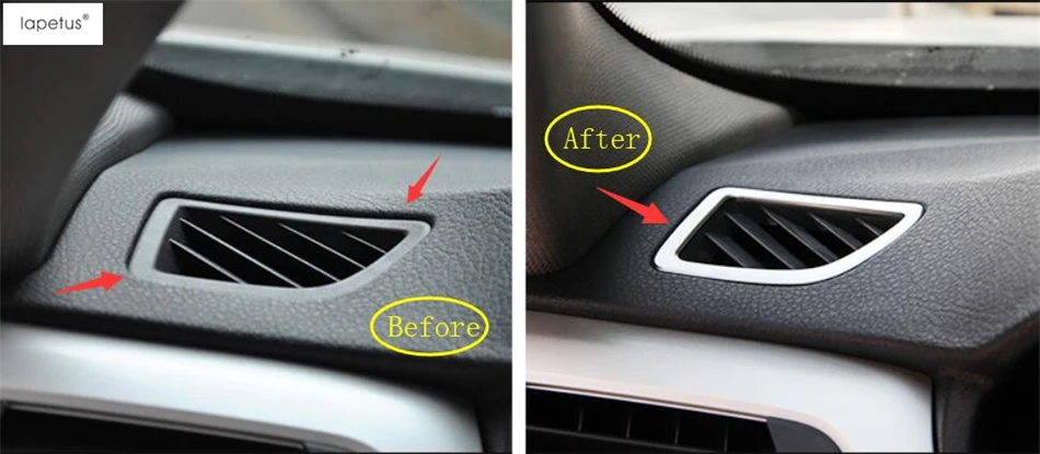 Lapetus аксессуары для BMW 3 4 серии f30 f32 f35 316i 318i 320li 2013 2018 сторона приборной панели