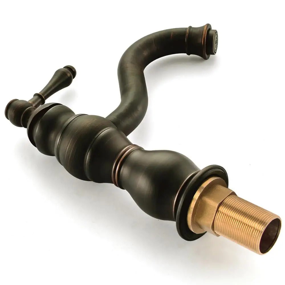 Бесплатная доставка Классический Медный смеситель для ванной комнаты