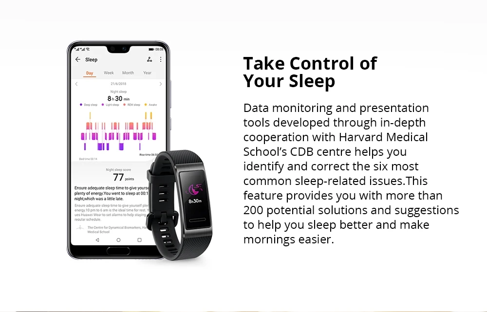Huawei Band 3 Pro gps Amoled 0,95 'Полноцветный Сенсорный Водонепроницаемый металлический браслет для плавания с датчиком сердечного ритма и сна