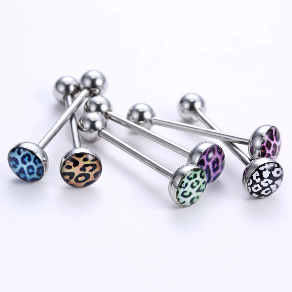 6 шт./компл. языки из нержавеющей стали|tongue rings balls|tongue piercing setpiercing tongue |