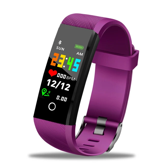purple LIGE Для мужчин Спорт Повседневное светодиодный часы Для мужчин цифровые часы мужские военные силиконовый Смарт Браслет часы Ceasuri Relogio Masculino - Цвет: purple