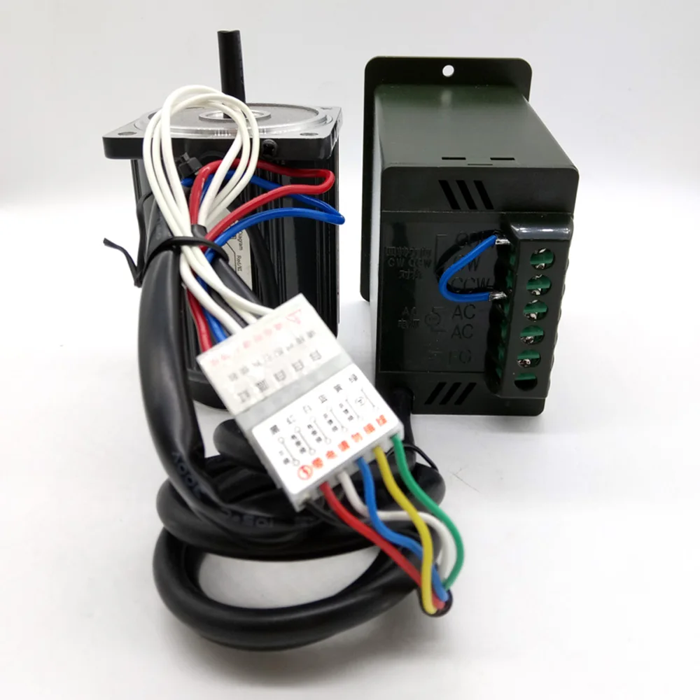Bringsmart 2M06GN CC AC 220V высокоскоростной Электродвигатель 6 Вт маленькая машина 1400