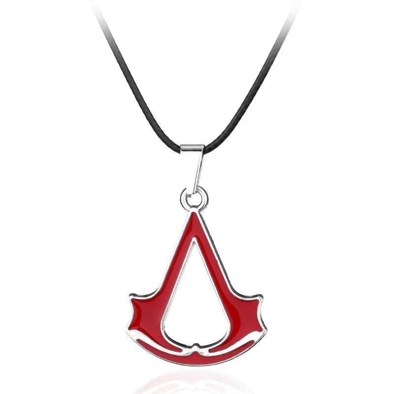 Ожерелье-чокер Assassins Creed, подвеска Ezio, кожаная цепочка, игра, Ретро стиль, Ezio Deiss Mond, для мужчин и женщин,, Прямая поставка