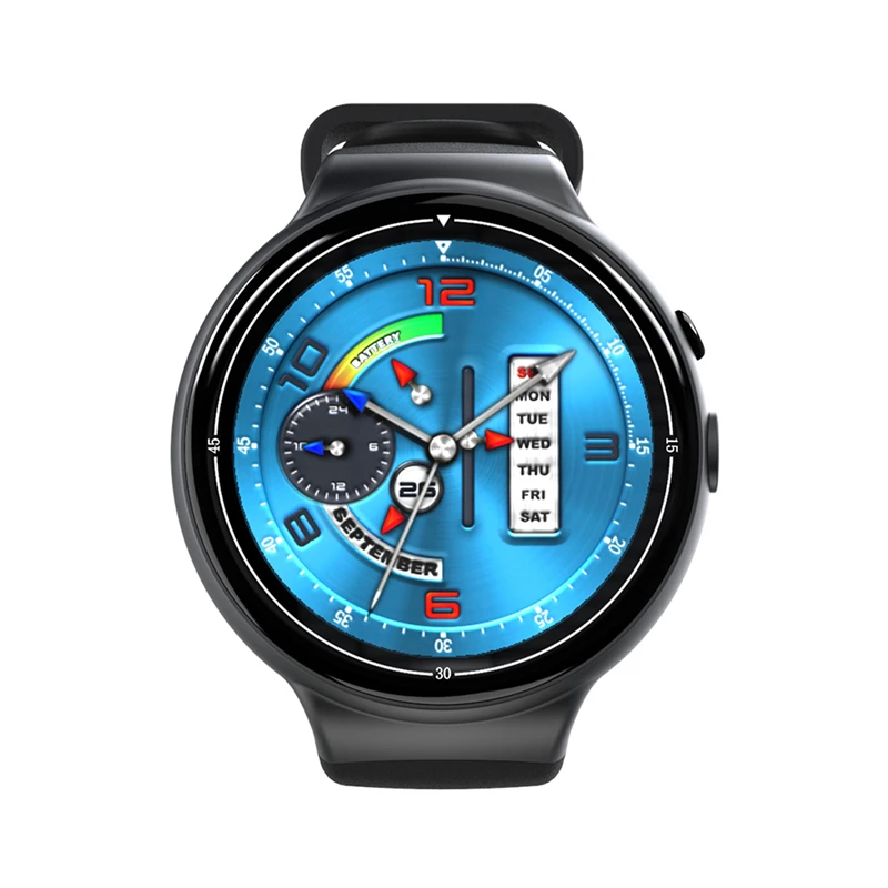 Умные часы I4 AIR, Bluetooth, экшн-камера, умная электроника, шагомер, пульсометр, 16 ГБ, Wi-Fi, gps, часы для IOS, Android, умные часы - Цвет: Черный