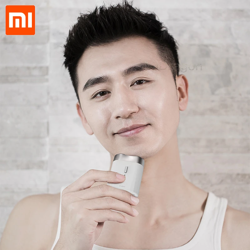 Оригинал Xiaomi Zhibai Мини электрическая бритва Влажная и сухая Водонепроницаемая USB