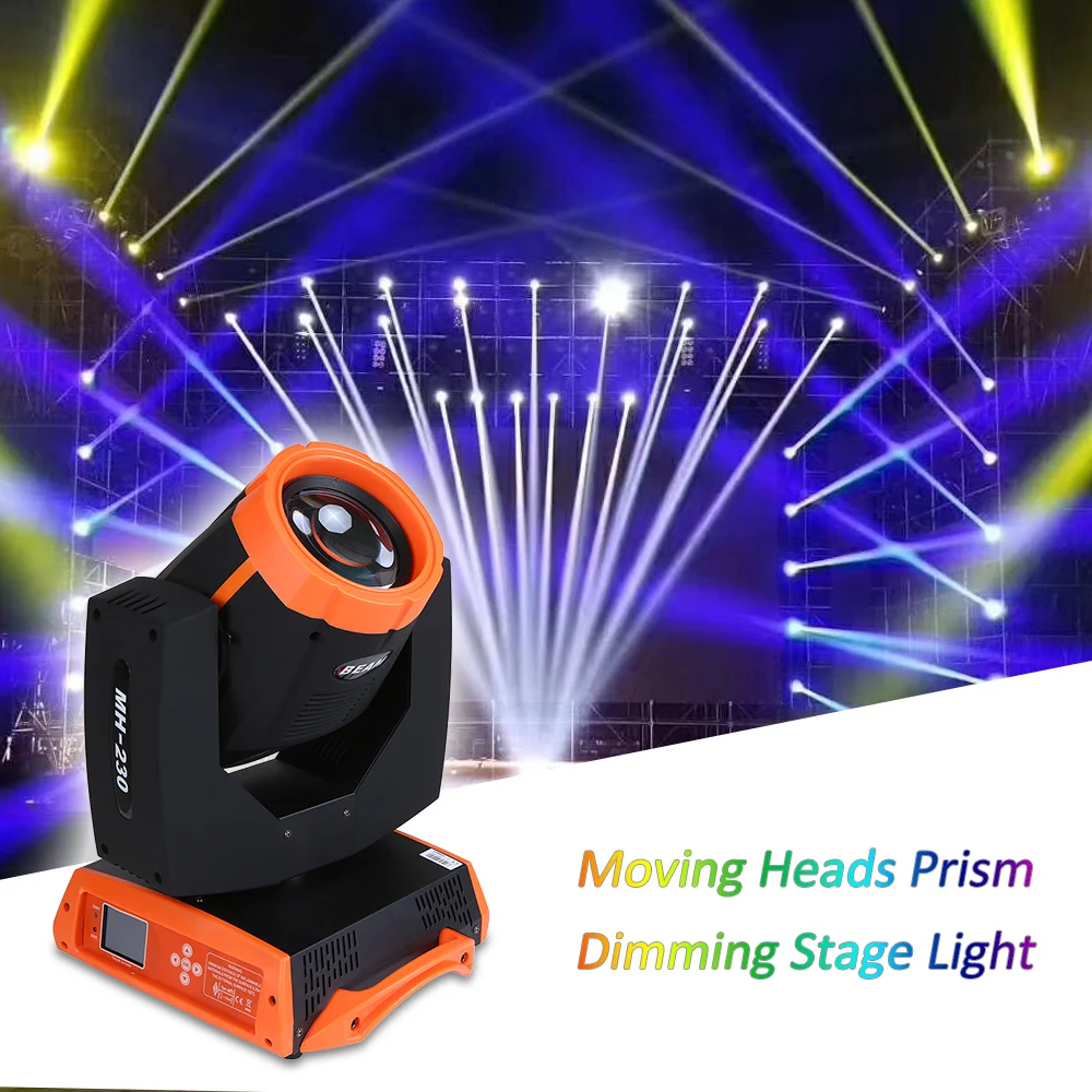 Движущиеся головки DJ Disco 230 Вт RGBW DMX512 сценический светильник сенсорный экран 18