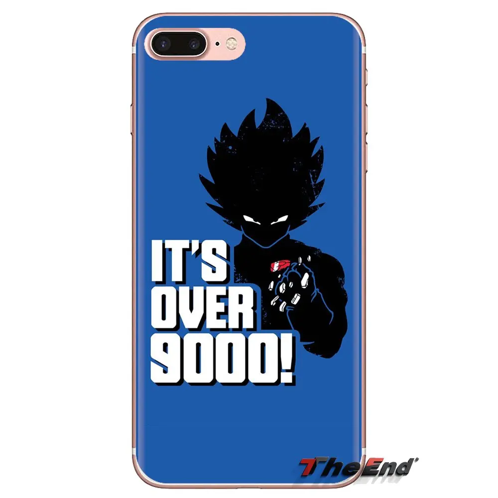 Ультратонкий чехол DBZ Saiyan Power Warning Over 9000 для LG G3 G4 Mini G5 G6 G7 Q6 Q7 Q8 Q9 V10 V20 V30 X 2 3 K10 K4 K8 2017 |