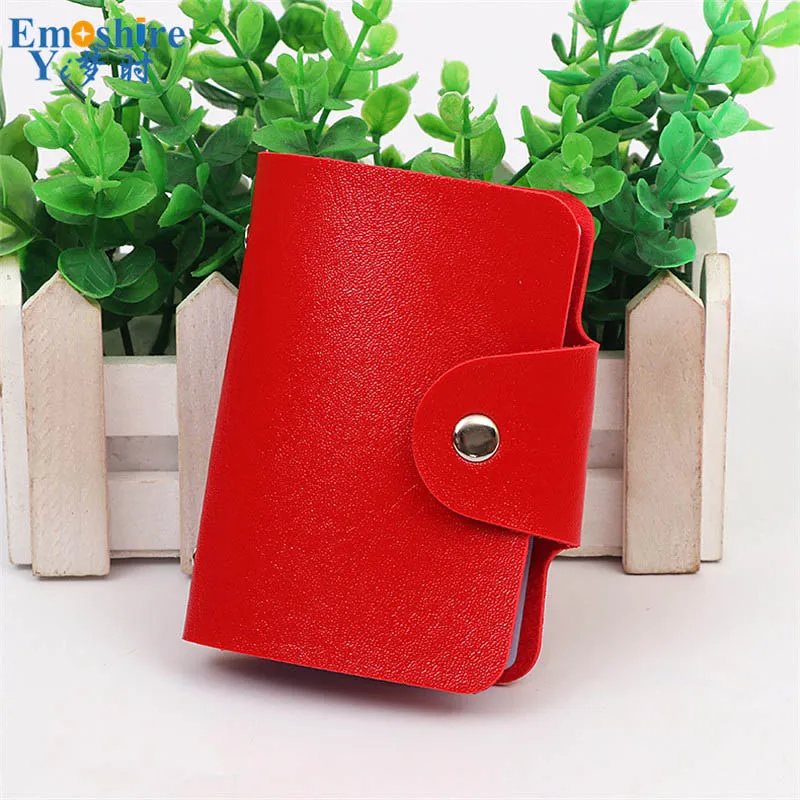 

Notebook Style Card Holer Business Gift Activities Promotion Wholesale Custom Multi-card Package Custom Printed Logo QR Code 352