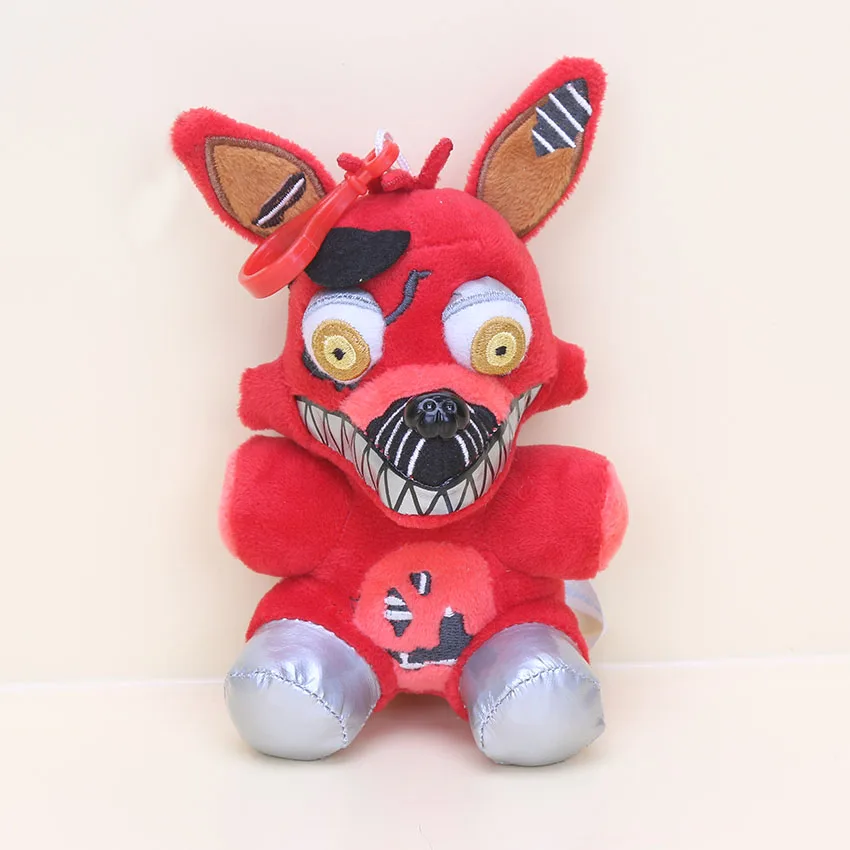 8 шт./компл. 14-15 см пять ночей у Фредди 5 FNAF плюшевые Игрушечные лошадки кошмар Фредди Фокси Бонни мягкие мягкие Куклы
