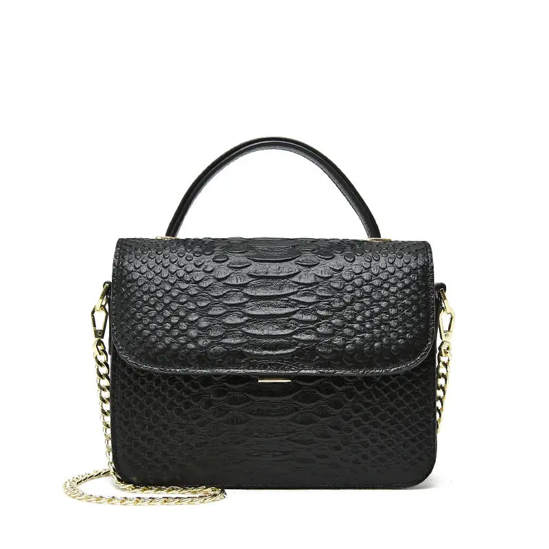 

RanHuang Luxury Handbags High Quality Women Genuine Leather Handbags 2019 Fashion Flap Women's Small Shoulder Bags Alligator Bag