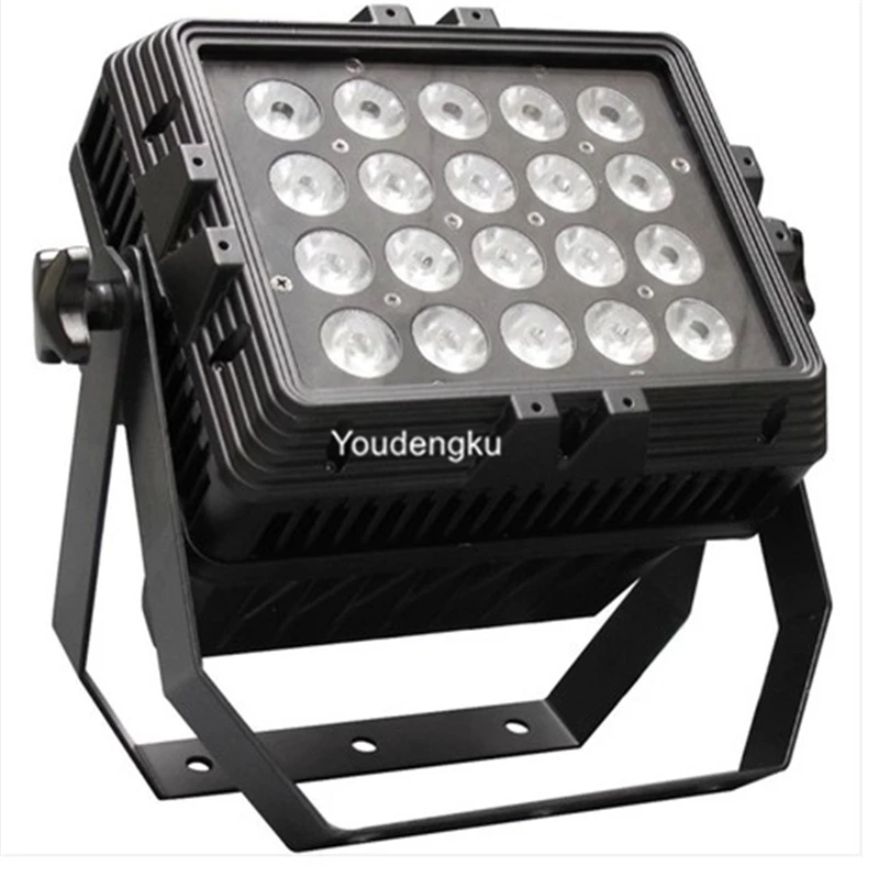 12 шт супер яркий вечерние DJ прожекторы прожектор 24*15 W RGBWA 5IN1 светодиодный Водонепроницаемая модель ip 65 омывающее Освещение стен