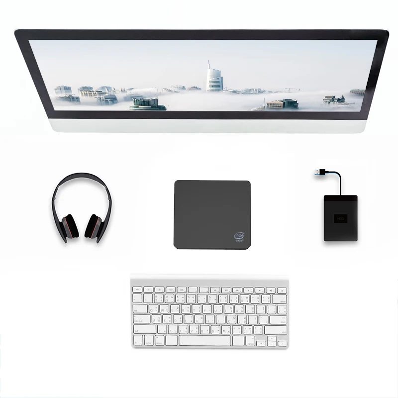 AP45 J4205 натуральная windows10 Мини ПК 8 ГБ 512 ГБ двухполосный AC WiFi 1000M Lan Bluetooth 4,0 Поддержка SATA HD Winows карманный мини ПК