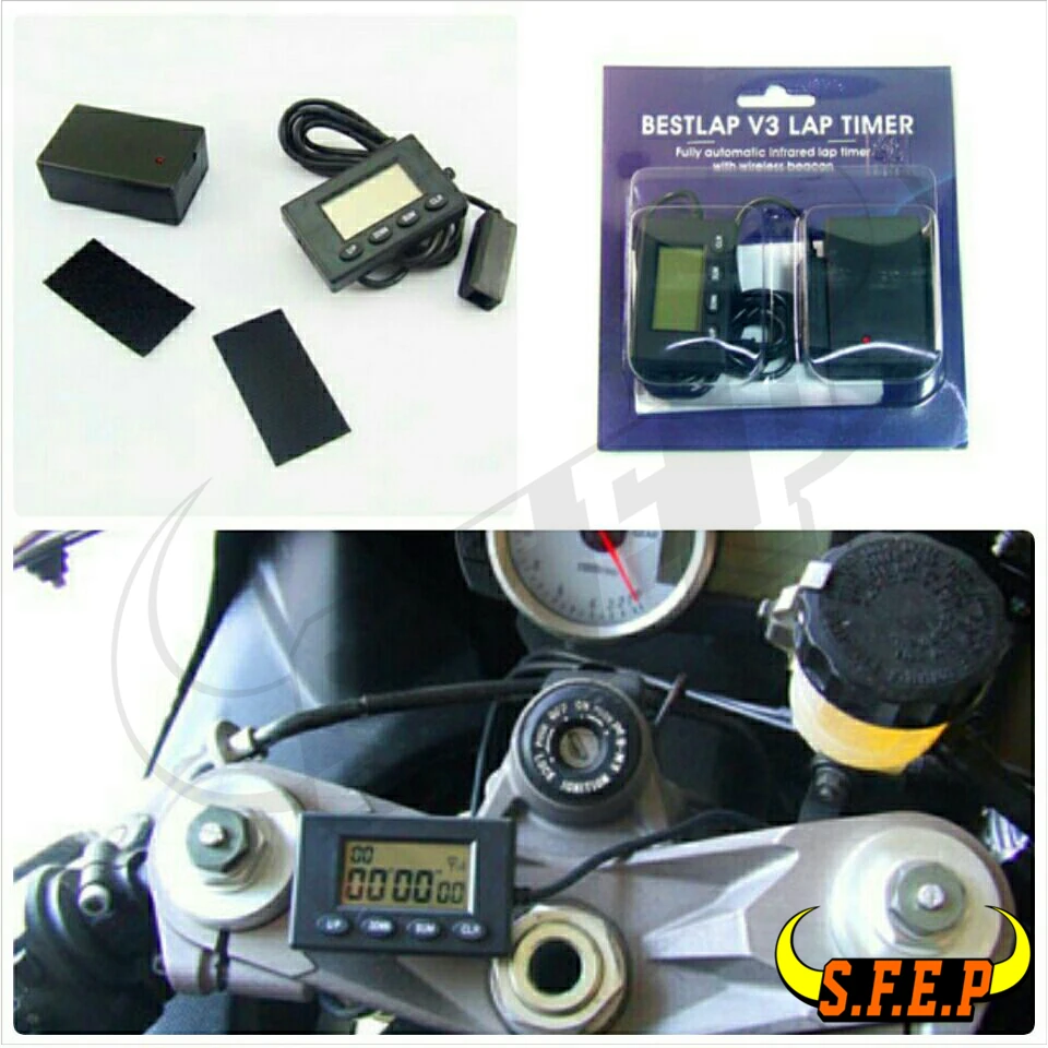 Профессиональный lap timer гоночного автомобиля V3 подходит для