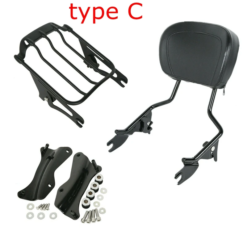 Комплект для хранения спинки и багажника Harley Touring Road King Street Electra Glide FLHR FLHXS 14
