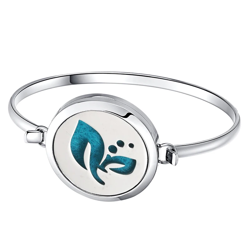 Браслет из нержавеющей стали браслет с эфирным маслом медальон парфюмерный