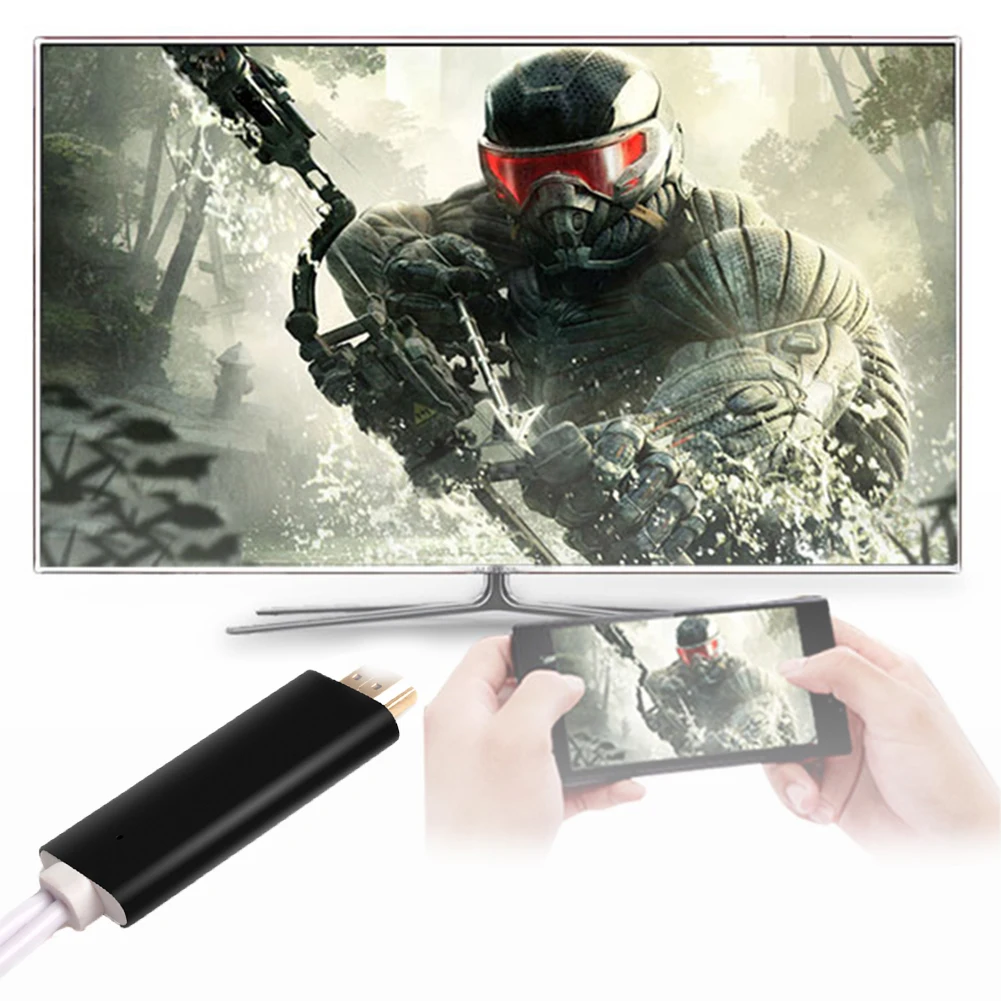 Новый зеркальный кабель Full HD Plug and Play 3 в 1 аудио и видео HD|Кабели передачи данных| |