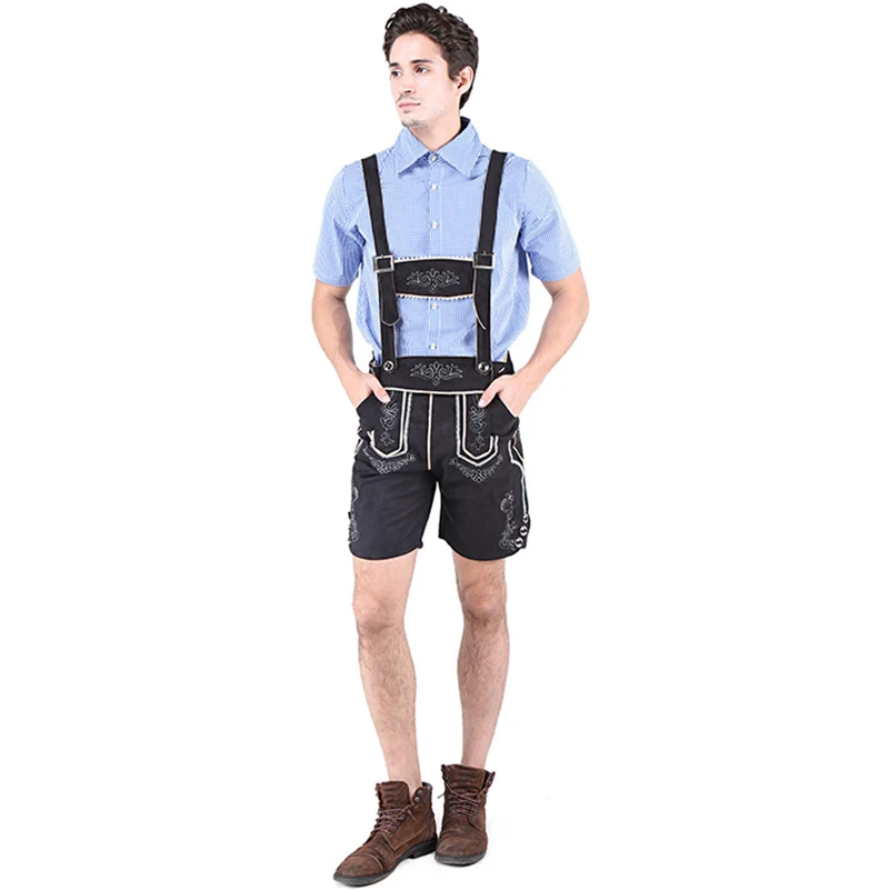 Carnival Party Games Cosplay Uniform German Bavarian Beer Man Sexy Oktoberfest Costume Plus Size Halloween Costumes For Men 3XL |