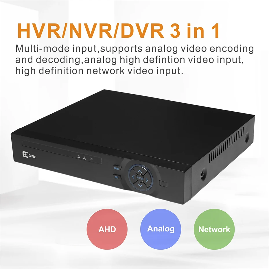 Cnhidee HD CCTV Безопасности 720 P 1 Мегапиксельная 4CH AHD DVR KIT день Ночь ИК-Камеры Системы