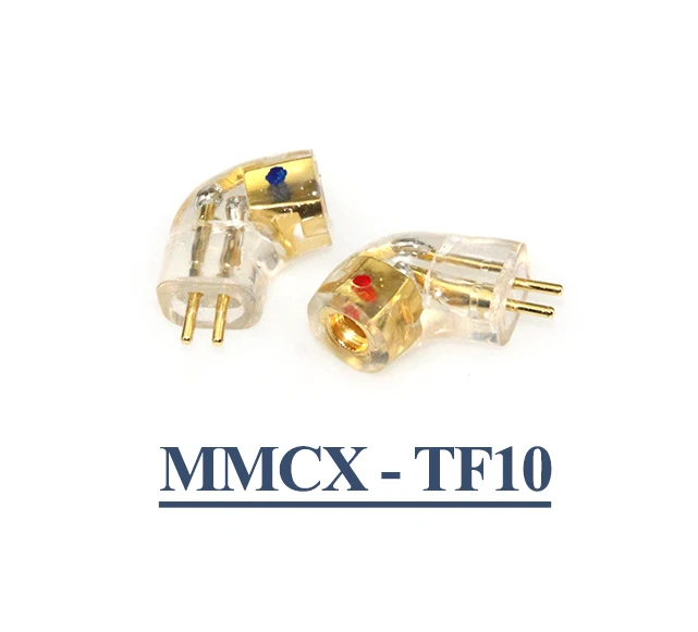 MMCX-TF10 Linsoul разъем для наушников Адаптер MMCX 0,78 мм 2Pin для QDC SONY IE80 W4R JH IM FitEar TF10 A2DC - Цвет: MMCX-TF10