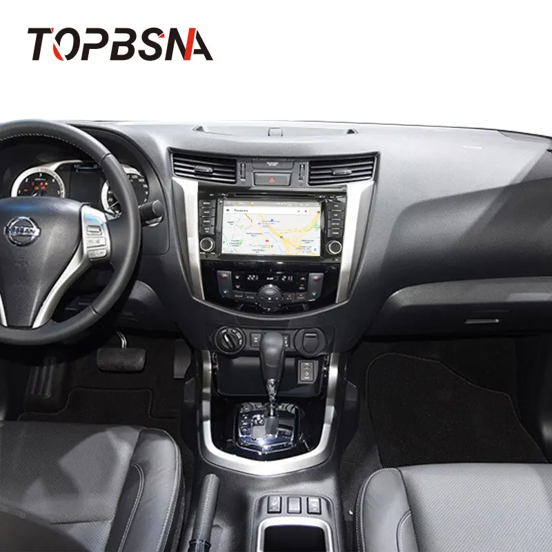 Автомобильный мультимедийный плеер TOPBSNA проигрыватель на Android 10 с GPS для Nissan Navara