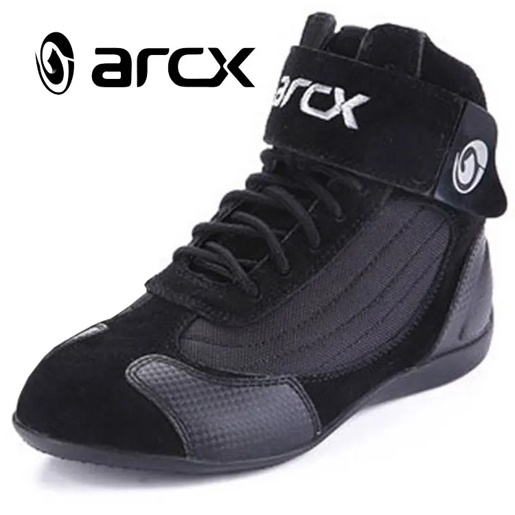 Мотоциклетные ботинки ARCX мотоциклетные из натуральной бычьей кожи байкерские