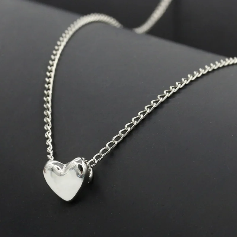 Beautiful peach heart necklace / Ankle chain /Bracelets fashion simple short female clavicle pursuit of love | Украшения и
