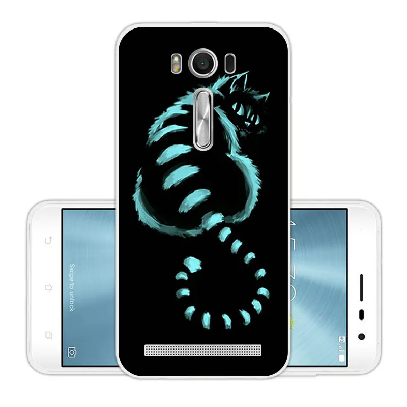 Мягкий ТПУ чехол для Asus ZenFone 2 Laser ZE500KL силиконовый Brick Road Capa |