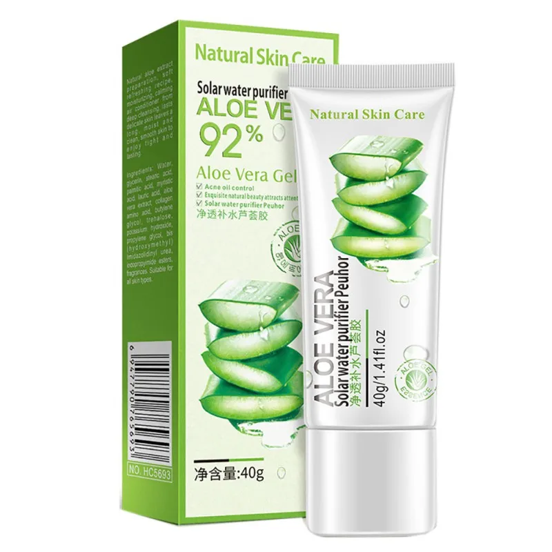 Уход за кожей лица алоэ вера гель от акне лечение гиалуроновой кислотой против