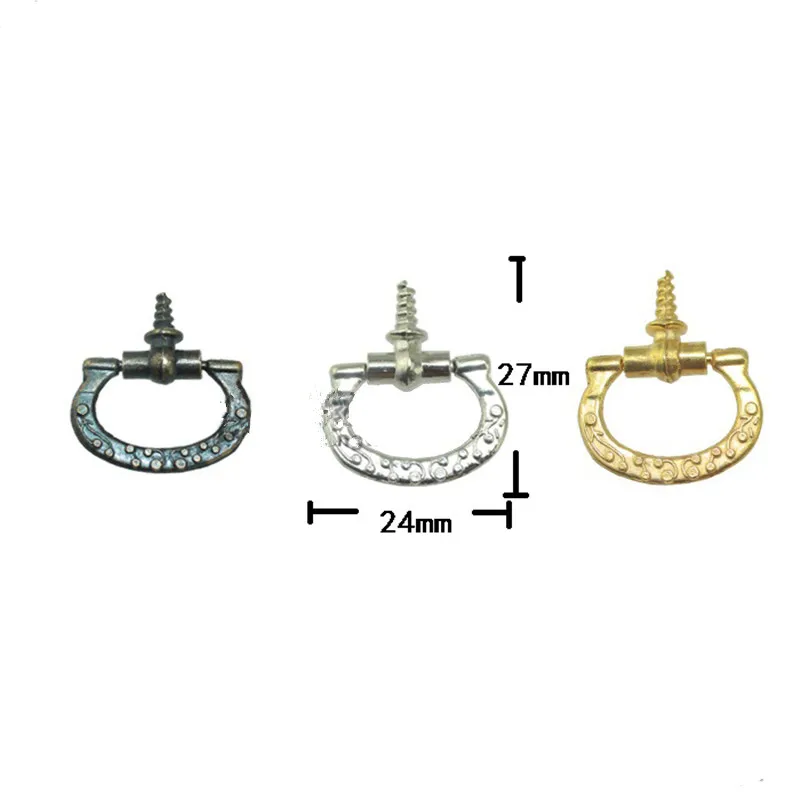 Античные ручки шкафа Коробка ювелирных изделий шкаф с выдвижными ящиками сплава