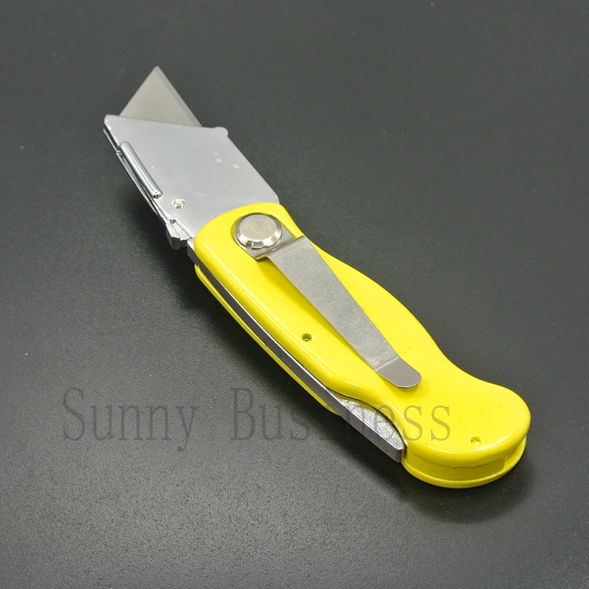 Высококачественный нож с лезвием функциональный для резки обоев складной