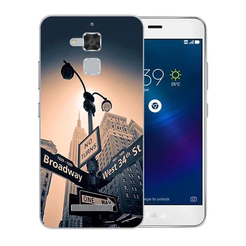 High Quality 5.2 inch for ASUS Zenfone 3 Max ZC520TL Horse Pattern Soft Silicone Phone Case For Asus ZC 520TL Coque |