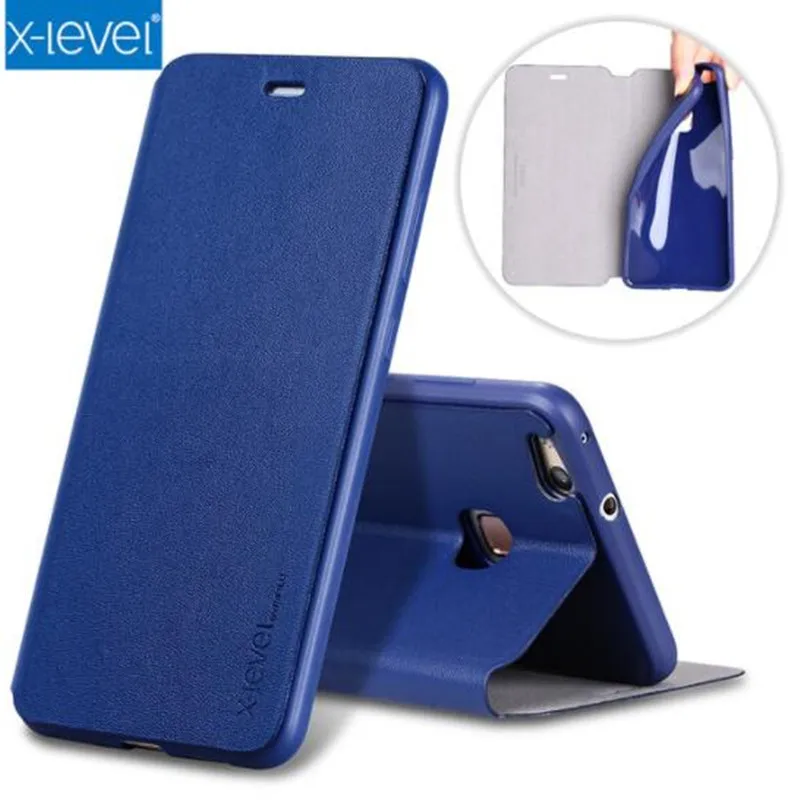 Роскошный деловой чехол для телефона из искусственной кожи P30 lite Ультратонкий