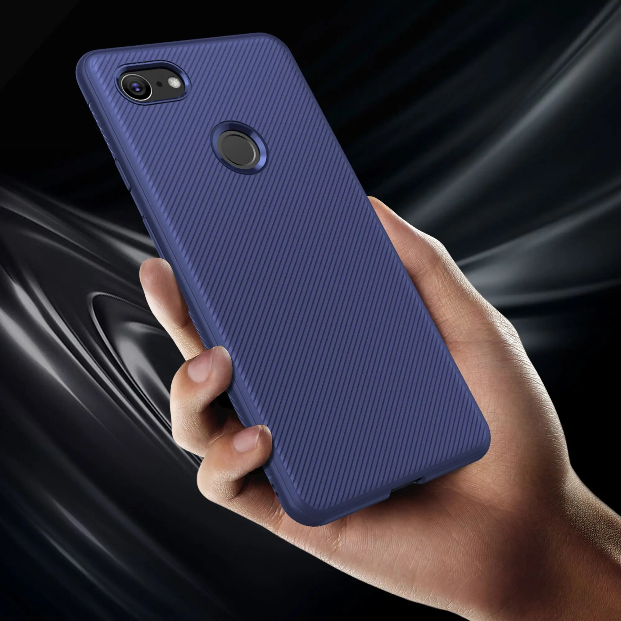 For Google Pixel 3A XL Case Silicone Anti-Slip Slim Matte Texture Soft TPU 4 Shockproof | Мобильные телефоны и аксессуары