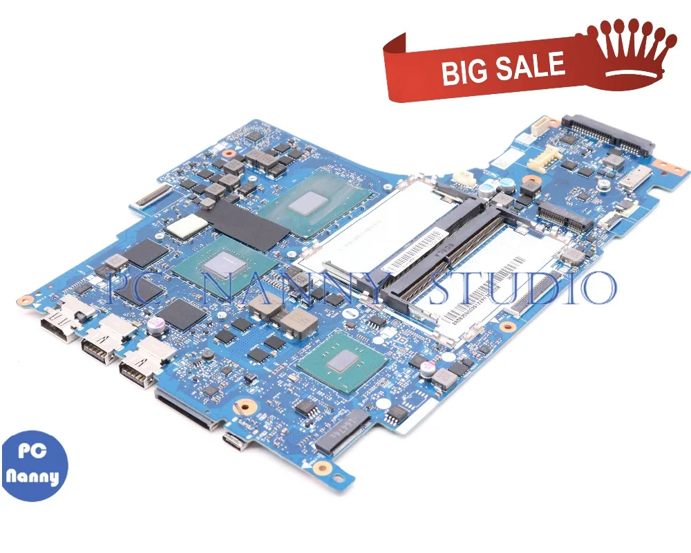PCNANNY DY512 NM B191 для lenovo Y520 материнская плата ноутбука 15 6 дюймов I7 7700HQ DDR4 GeForce GTX 1050 GDDR5