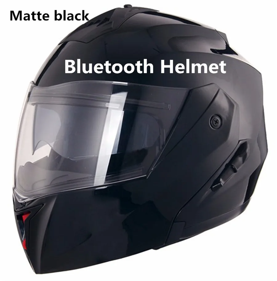 Bluetooth система Новые поступления Лучшие продажи безопасный флип мотоциклетный шлем с внутренним солнцезащитным козырьком двойной объектив мотоциклетный шлем