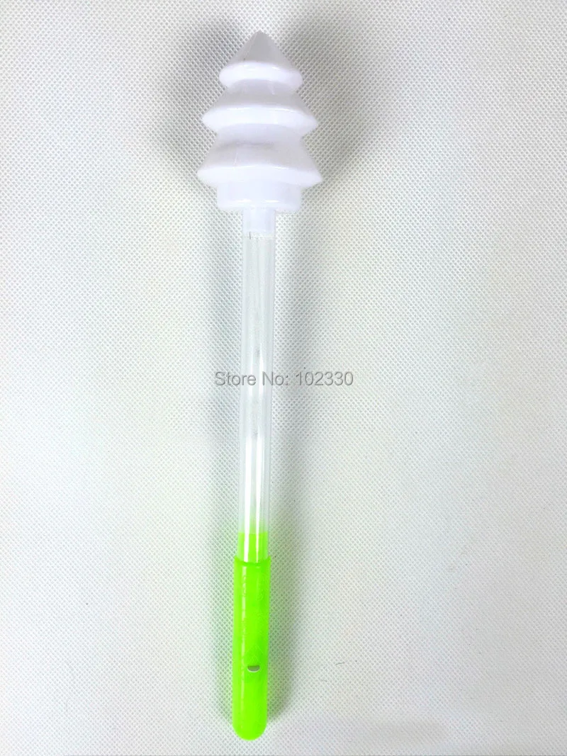

100pcs Children Xmas Tree Santa Claus Snowman LED Glowing Light Sticks Flashing Spring Sticks Gift Glow Party Supplies