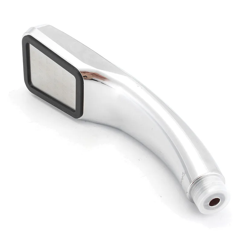 Mrosaa 300Holes Pressurized Shower Head Bathroom Water Saving Plating Mixer Handheld Showerhead Sprinkler Bath Spray Nozzle |