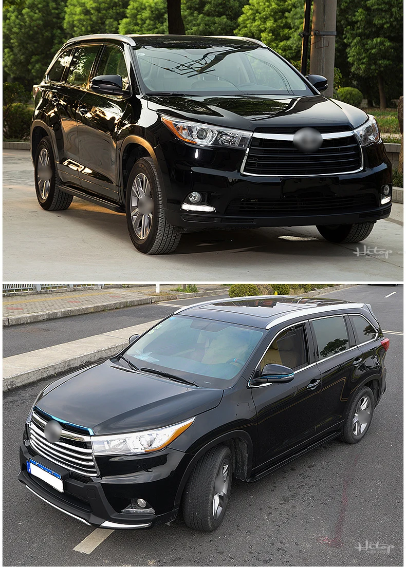 Лидер продаж боковая педаль для Toyota Highlander Kluger 2015-2019 популярная модель в Китае
