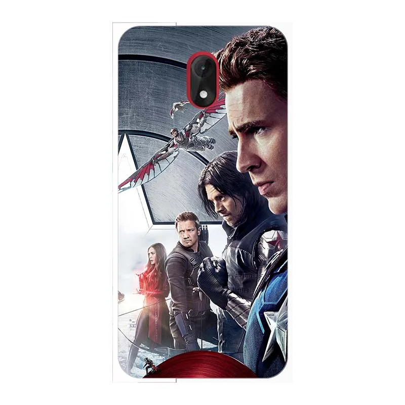 Case For Lenny5 Original Cartoon Print Phone Case For Wiko Lenny 5 Case Soft Matte TPU Silicone Back Cover For Wiko Lenny 5 5.7" - Цвет: A307