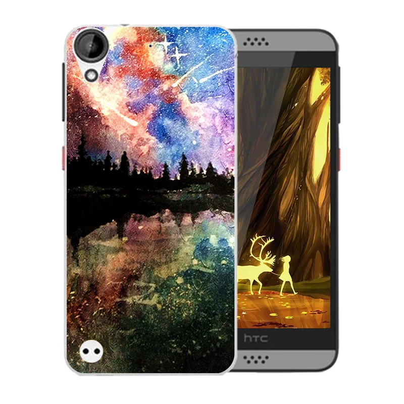 Новый Идеальный дизайн чехол с рисунком звездного неба для HTC Desire 530/Desire 630